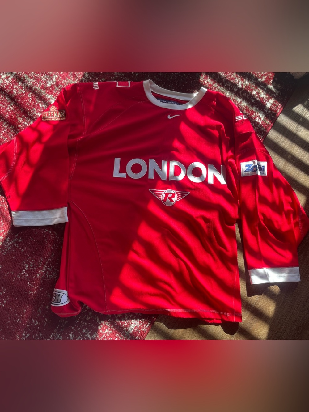 Vintage London Racers Mark Thomas #44 Hockey Jersey XXL
